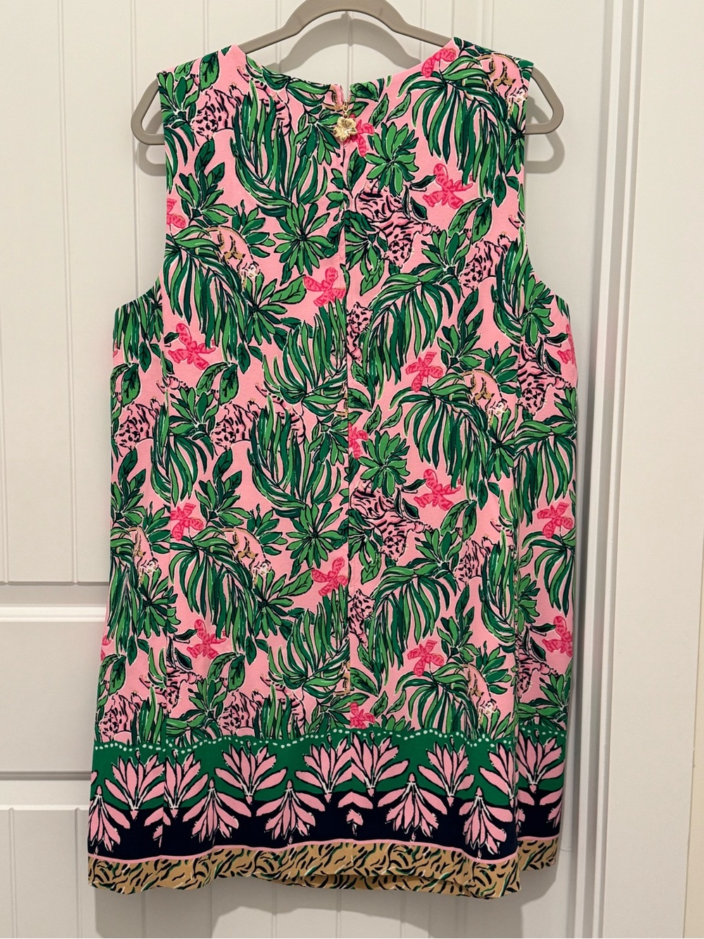 NWT Lilly Pulitzer 16 Edita Shift Dress “Conch Shell Pink Roaring With Joy” - Picture 6 of 13